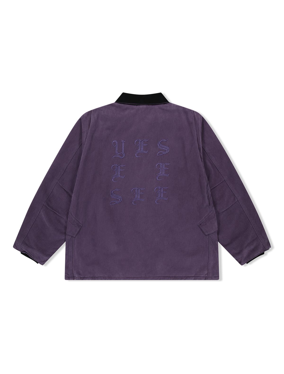 예스아이씨(YESEYESEE) Y.E.S Heavy Work Jacket Purple