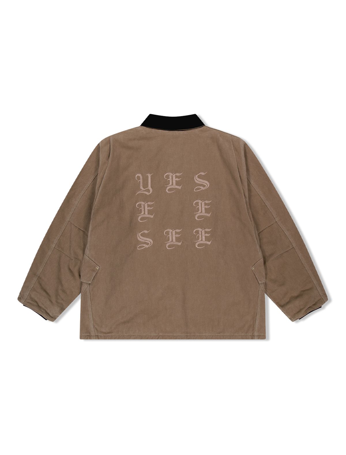 예스아이씨(YESEYESEE) Y.E.S Heavy Work Jacket Brown