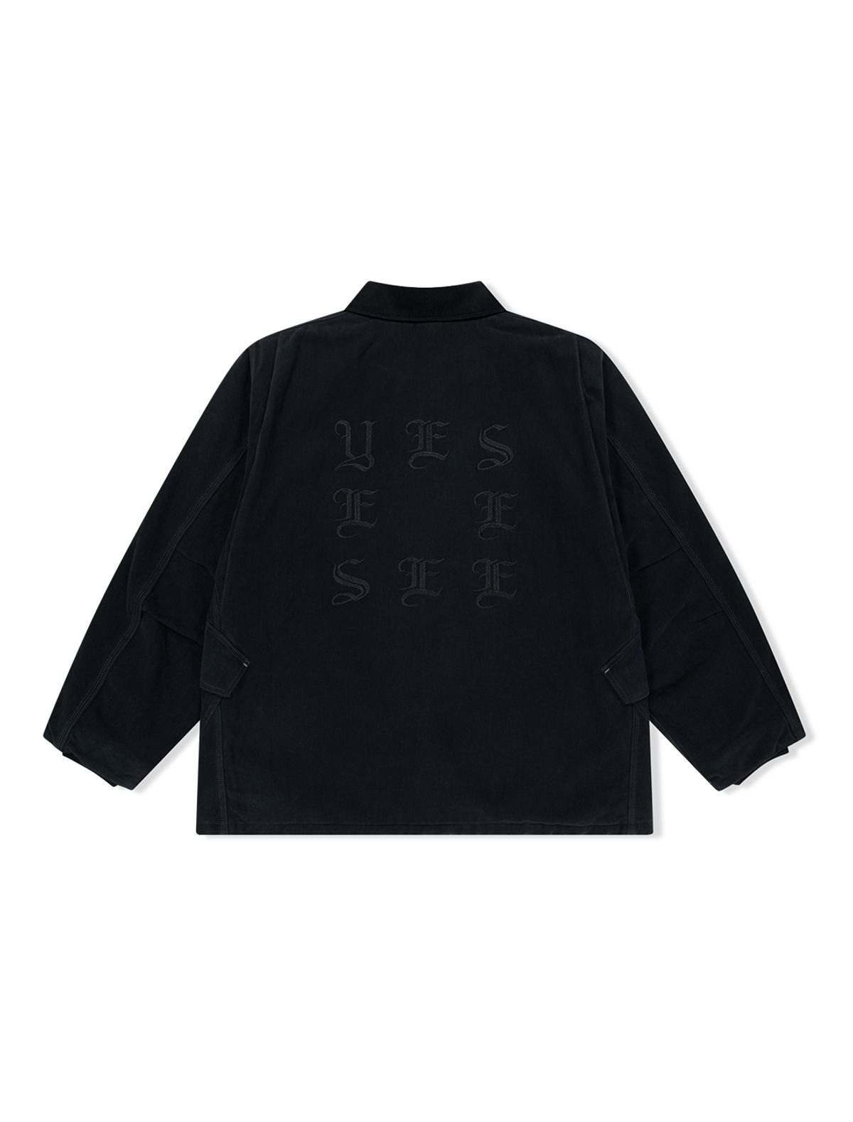 예스아이씨(YESEYESEE) Y.E.S Heavy Work Jacket Black