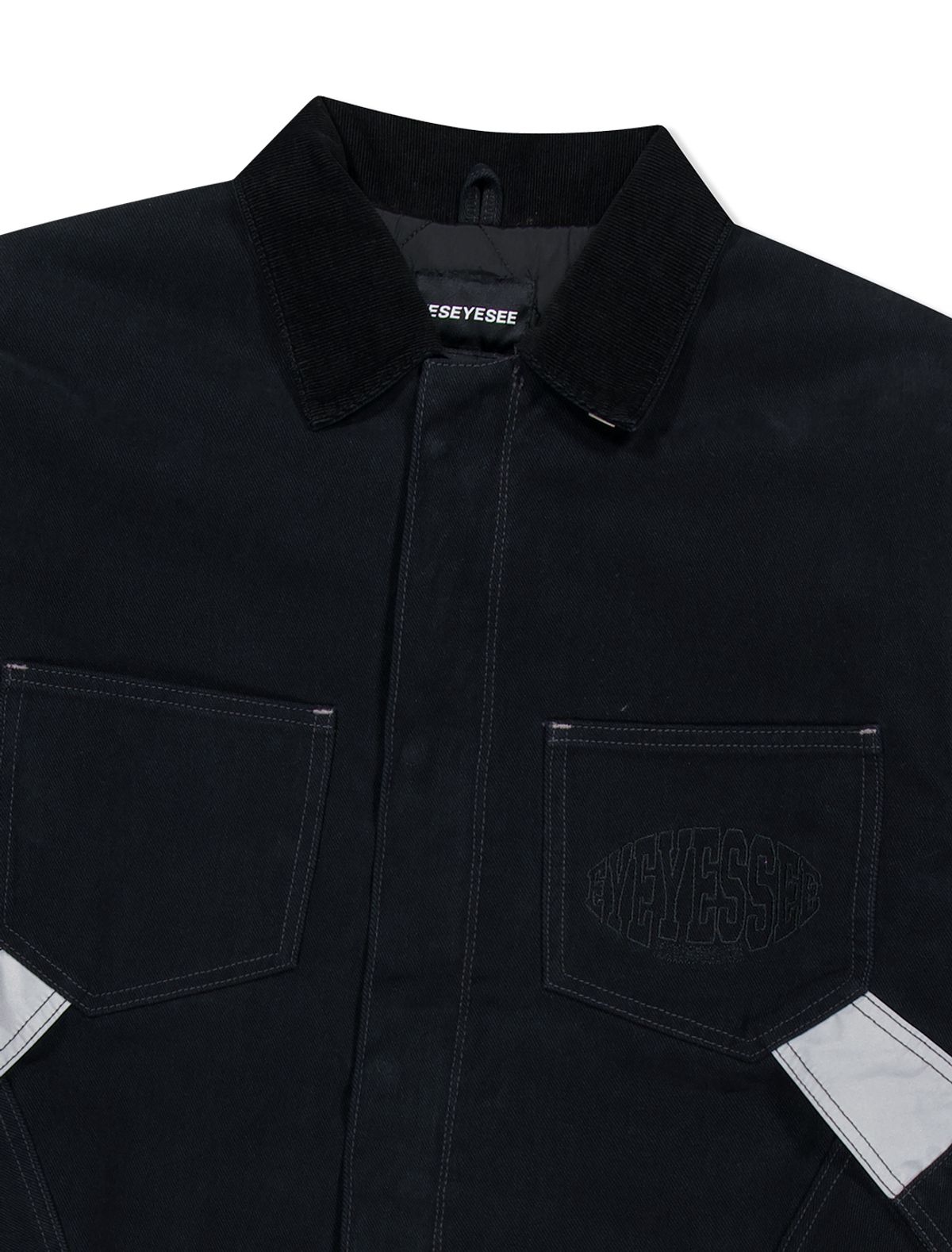 예스아이씨(YESEYESEE) Y.E.S Heavy Work Jacket Black