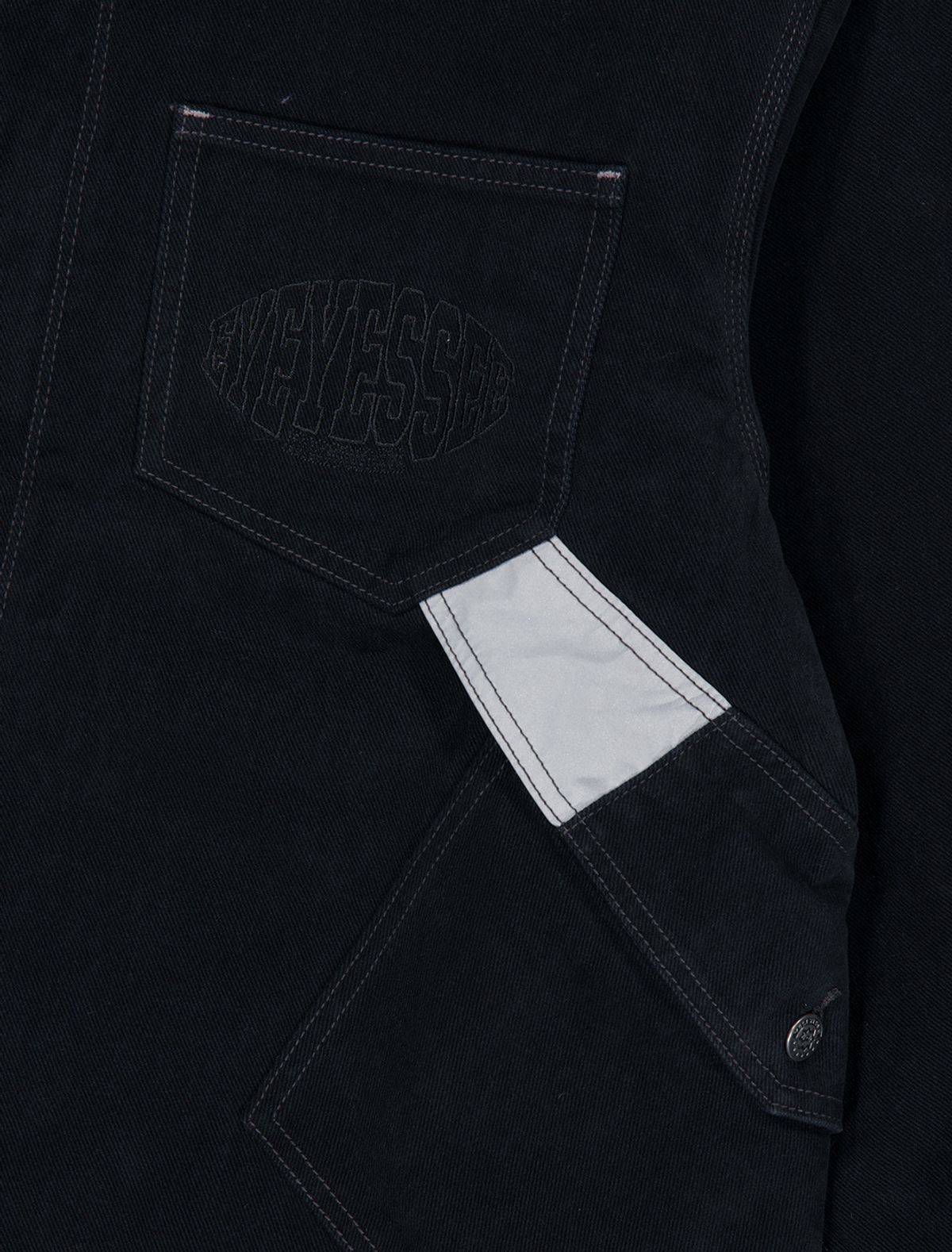 예스아이씨(YESEYESEE) Y.E.S Heavy Work Jacket Black