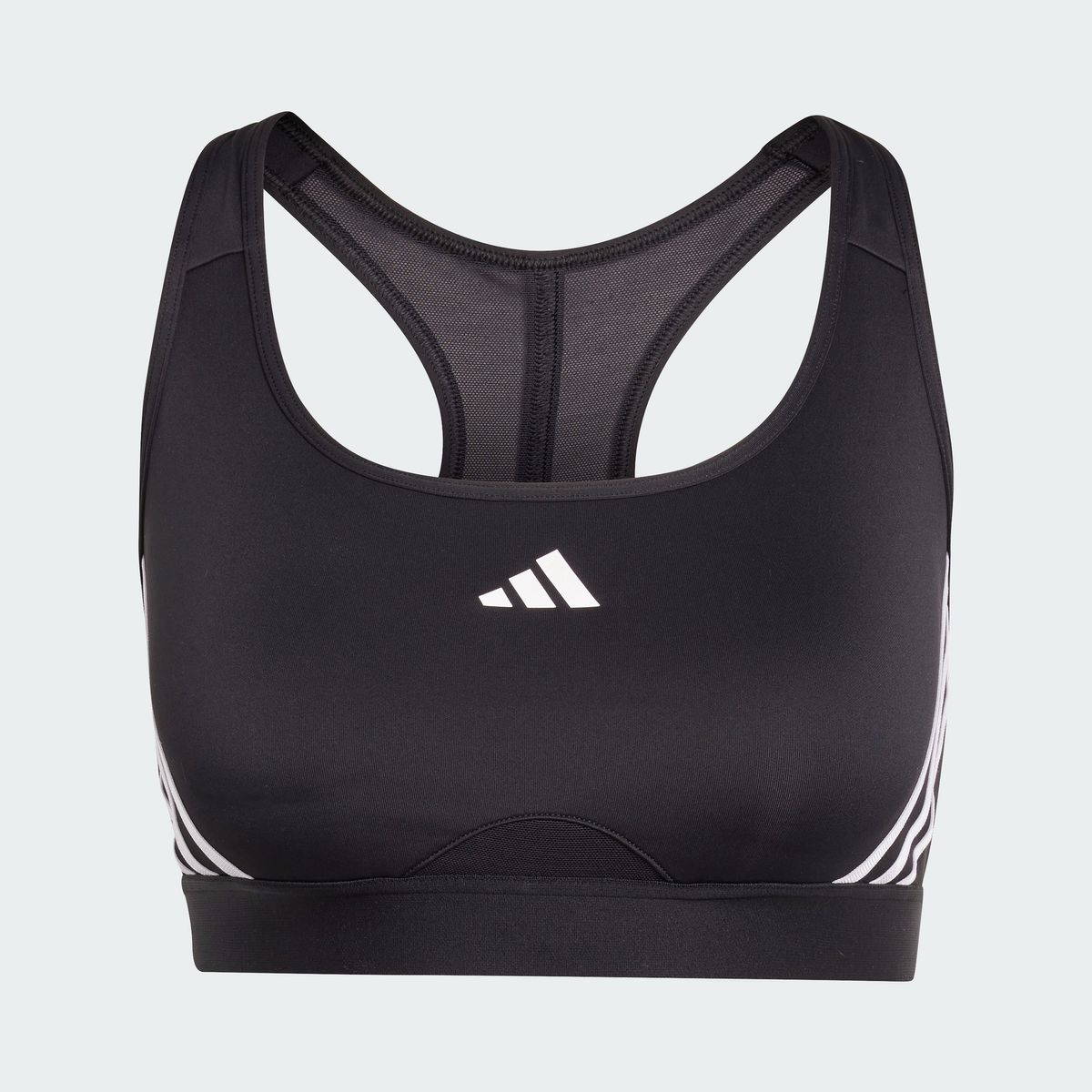 아디다스(ADIDAS) 파워임팩트 트레인 미디엄 서포트 3S 브라 IQ3351