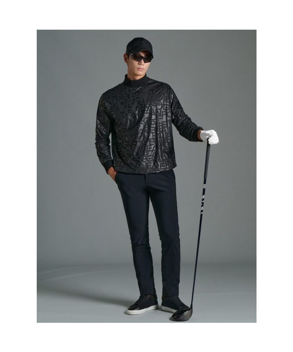 빈폴골프(BEANPOLE GOLF) 남성 스윙업 슬림 팬츠 - 블랙