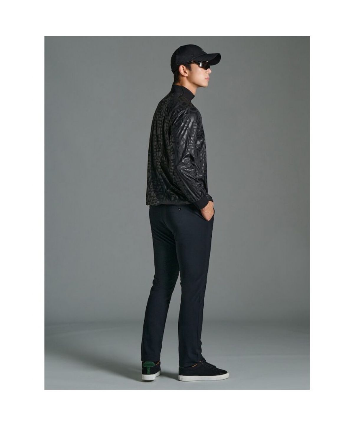 빈폴골프(BEANPOLE GOLF) 남성 스윙업 슬림 팬츠 - 블랙