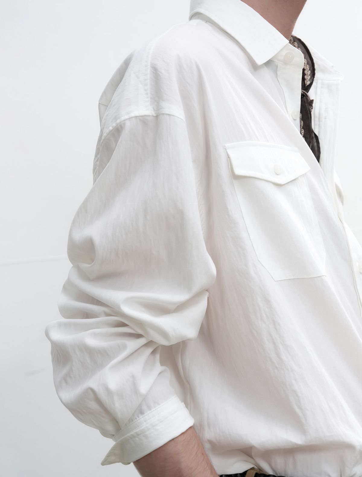 제너럴아이디어(GENERALIDEA) MAN 빈티지 포켓 셔츠 [OFF WHITE] / SBE3M03002