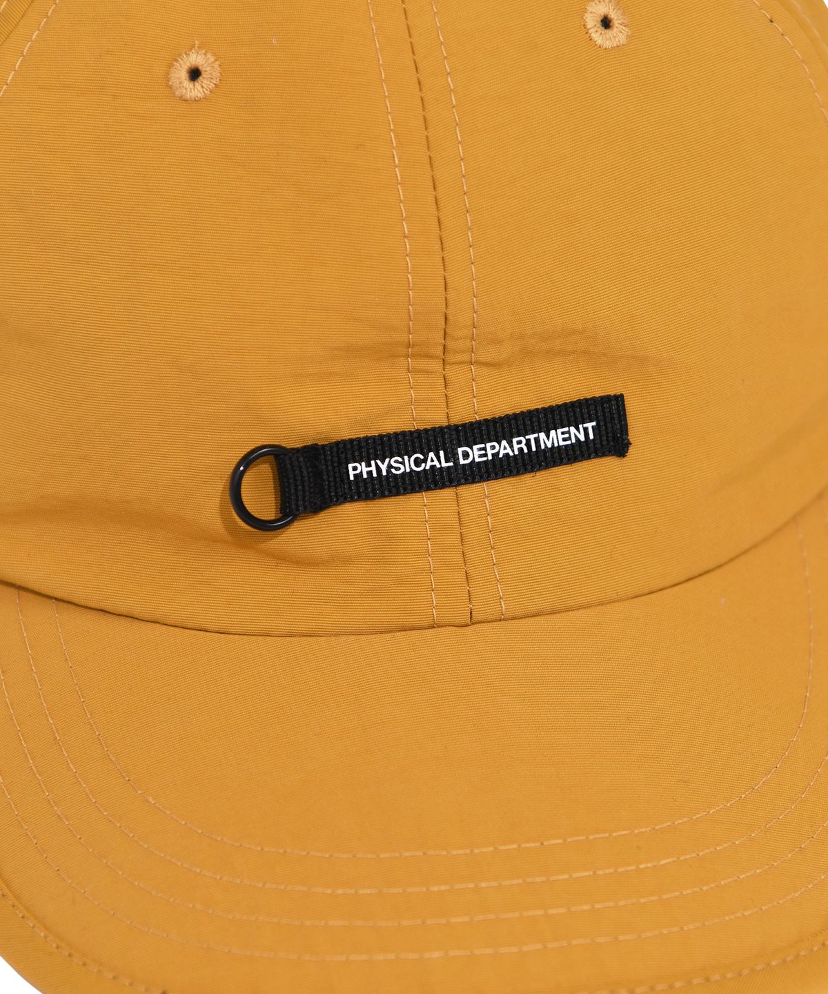 피지컬 디파트먼트(PHYSICAL DEPARTMENT) 시그니처 로고 캡 머스타드
