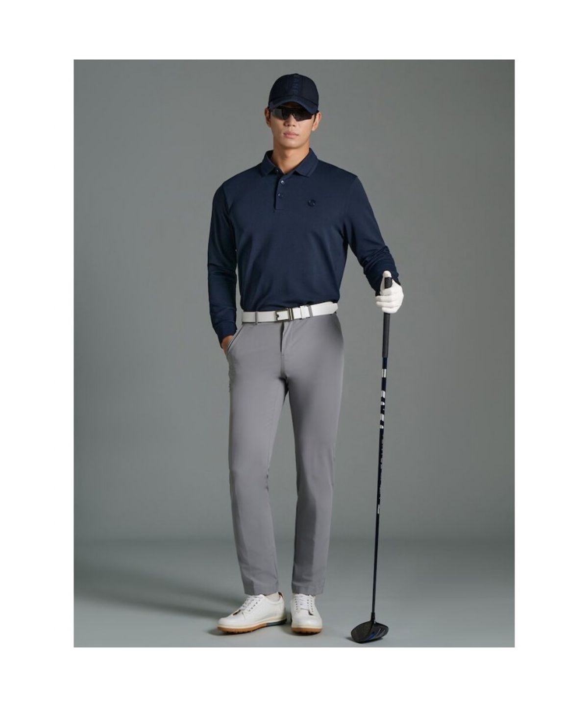 빈폴골프(BEANPOLE GOLF) 남성 가을 스트레이트 팬츠 - 라이트 그레이