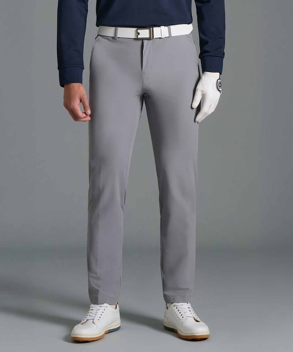 빈폴골프(BEANPOLE GOLF) 남성 가을 스트레이트 팬츠 - 라이트 그레이