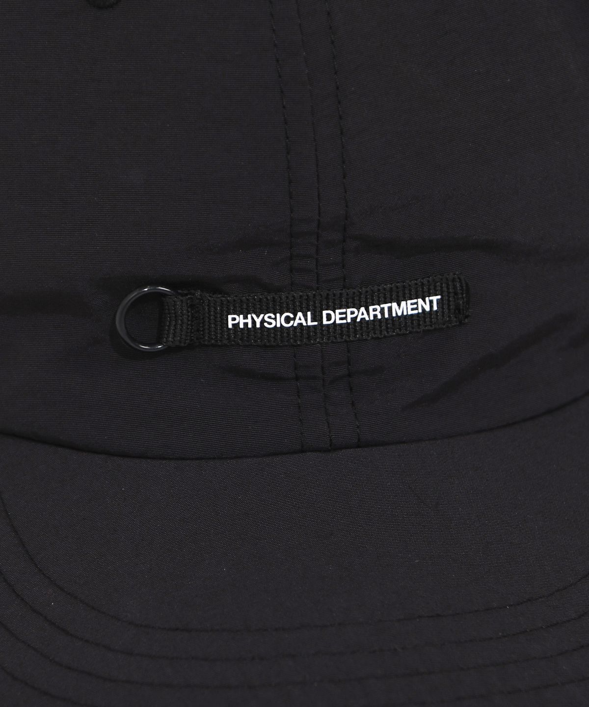 피지컬 디파트먼트(PHYSICAL DEPARTMENT) 시그니처 로고 캡 블랙