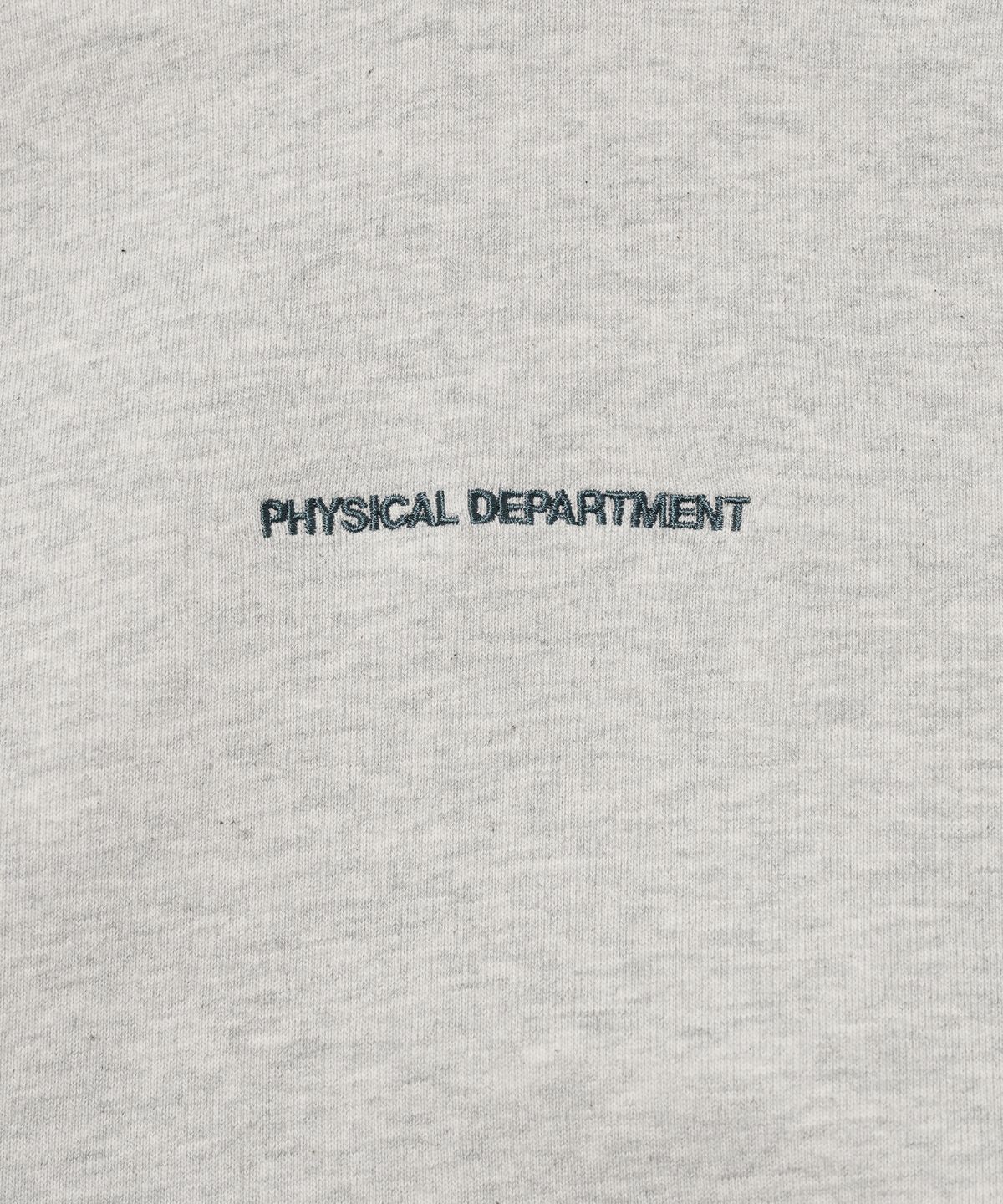 피지컬 디파트먼트(PHYSICAL DEPARTMENT) P-Dept 오리지널 로고 필드 후드 그레이