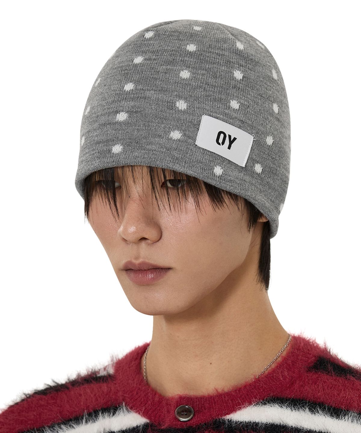 오픈야드(오와이)(OPENYARD(OY)) DOTTY BEANIE - MELANGE