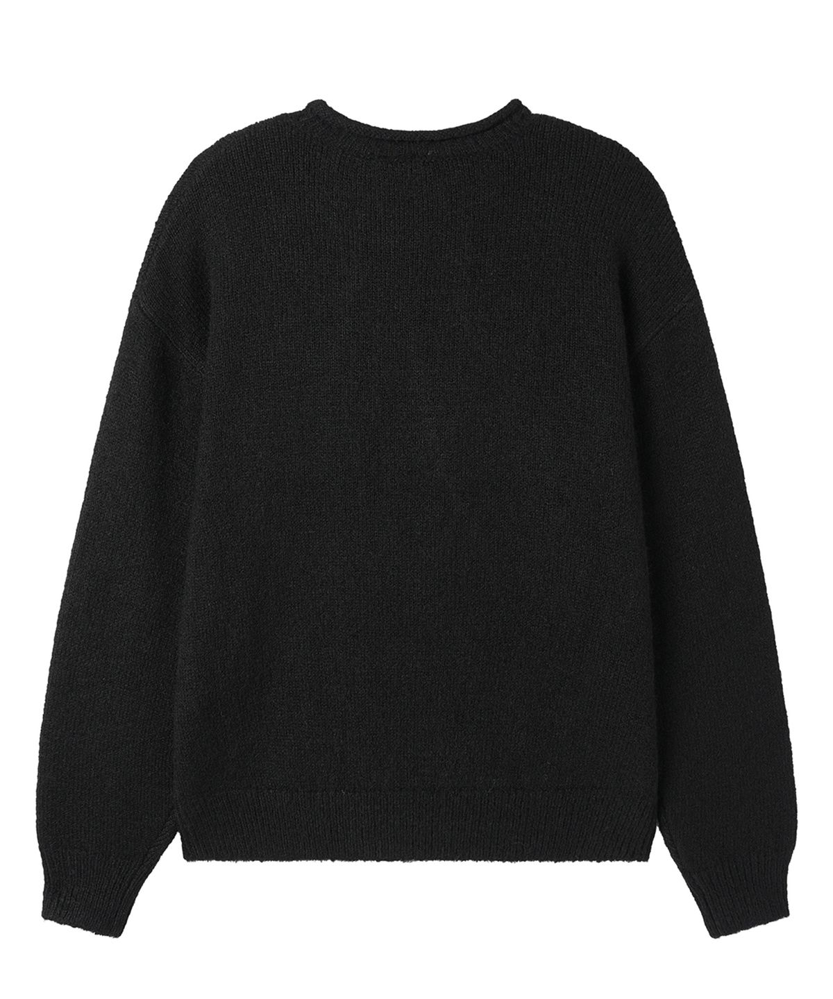 오픈야드(오와이)(OPENYARD(OY)) HUSHY WARM KNIT - BLACK