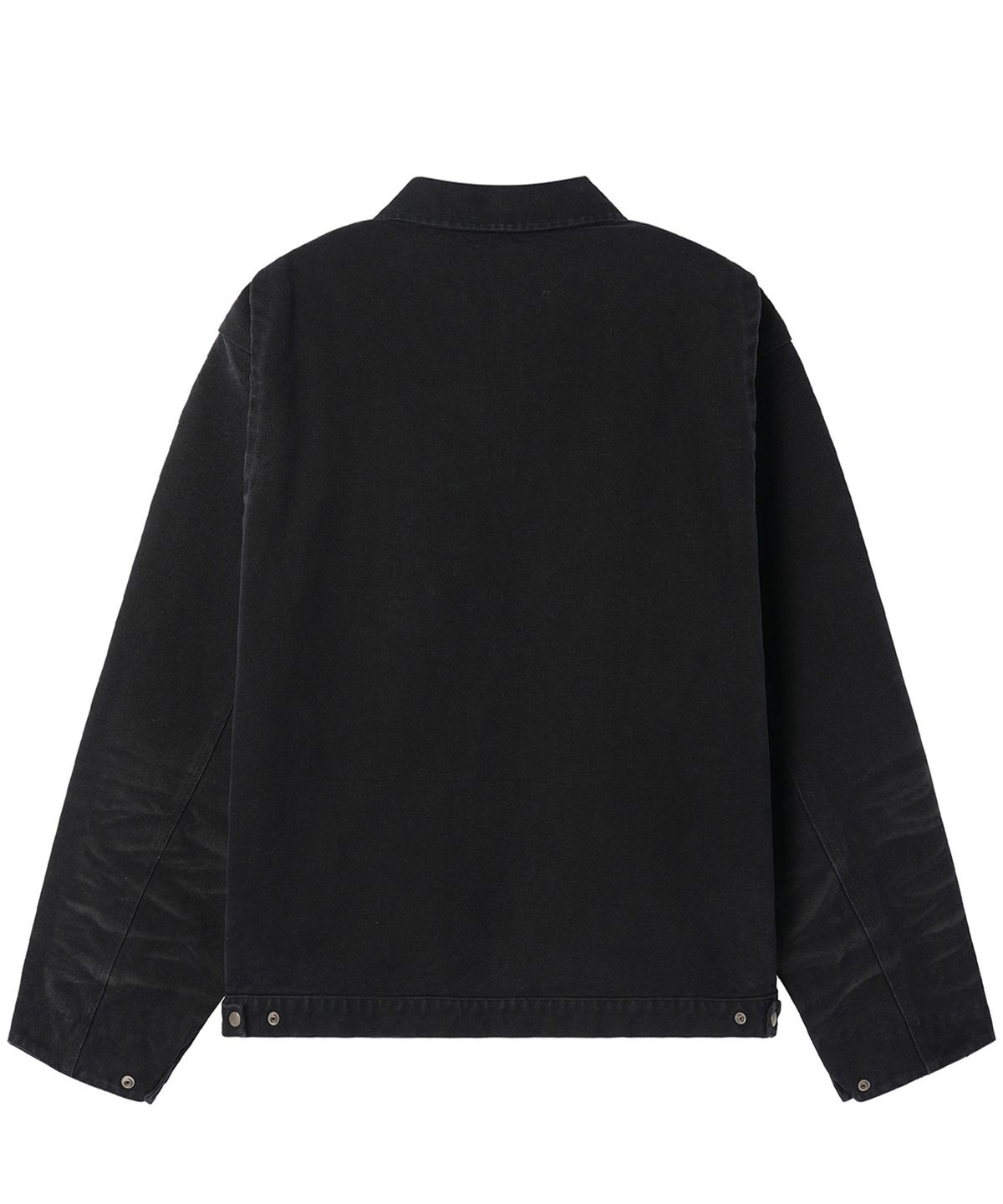 오픈야드(오와이)(OPENYARD(OY)) WASHED PATCH WORK JACKET - BLACK