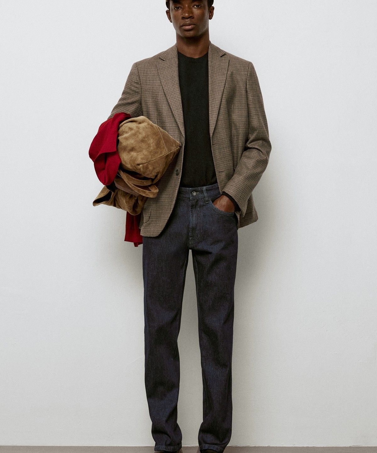 마시모두띠(MASSIMO DUTTI) 테이퍼드 핏 디사이징 진
