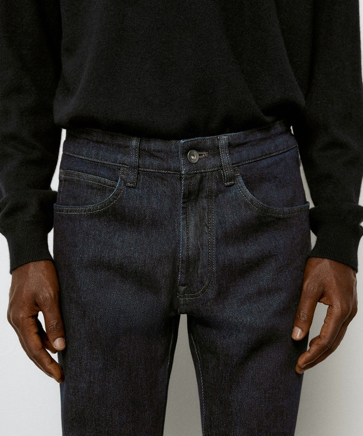 마시모두띠(MASSIMO DUTTI) 테이퍼드 핏 디사이징 진