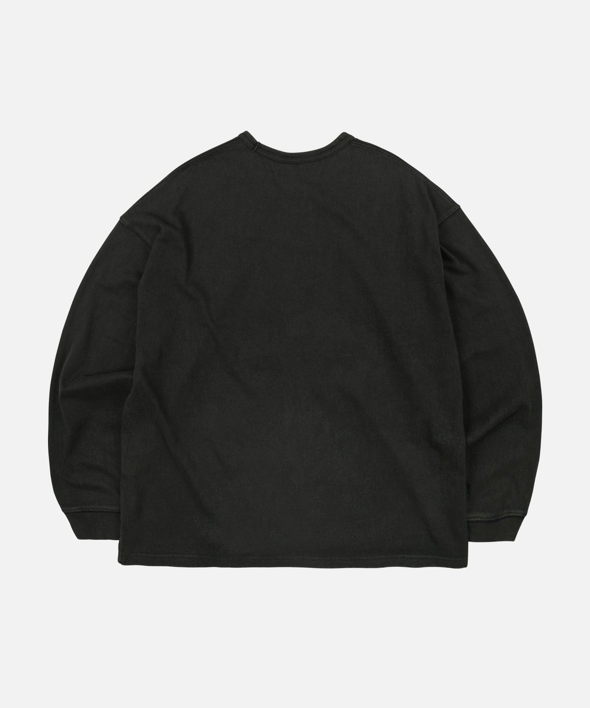 프리즘웍스(FRIZMWORKS) OG VINTAGE DYEING L/S TEE _ BLACK BROWN