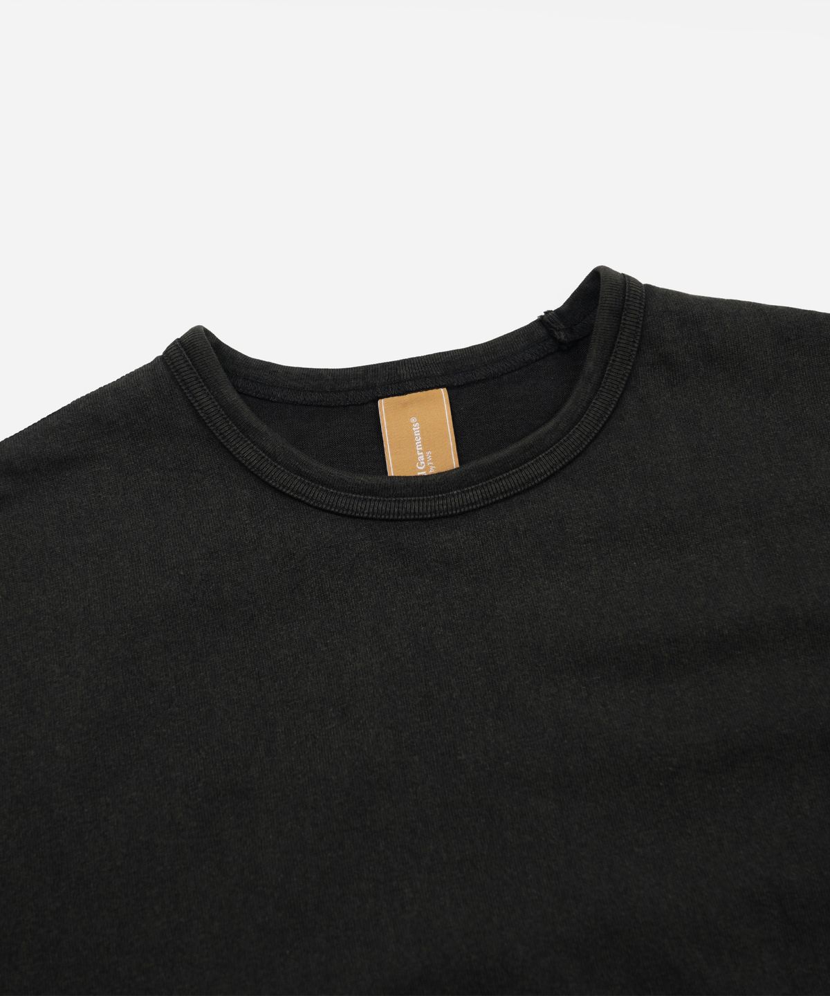 프리즘웍스(FRIZMWORKS) OG VINTAGE DYEING L/S TEE _ BLACK BROWN