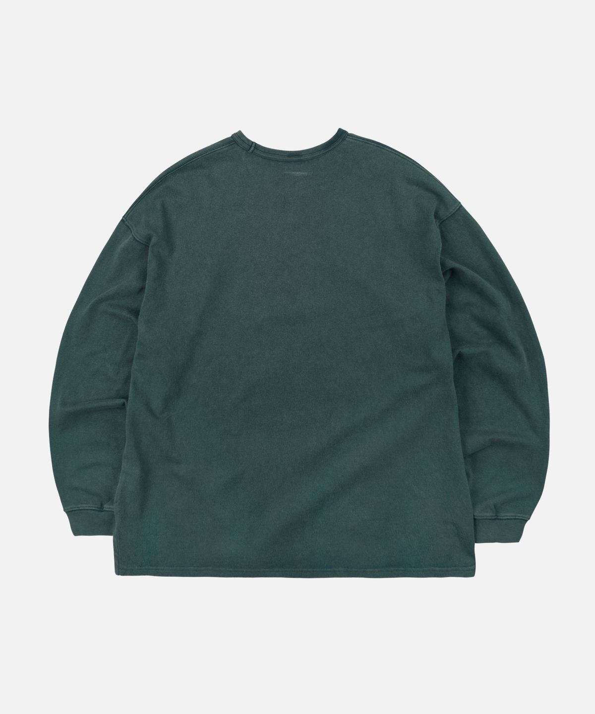프리즘웍스(FRIZMWORKS) OG VINTAGE DYEING L/S TEE _ DARK GREEN