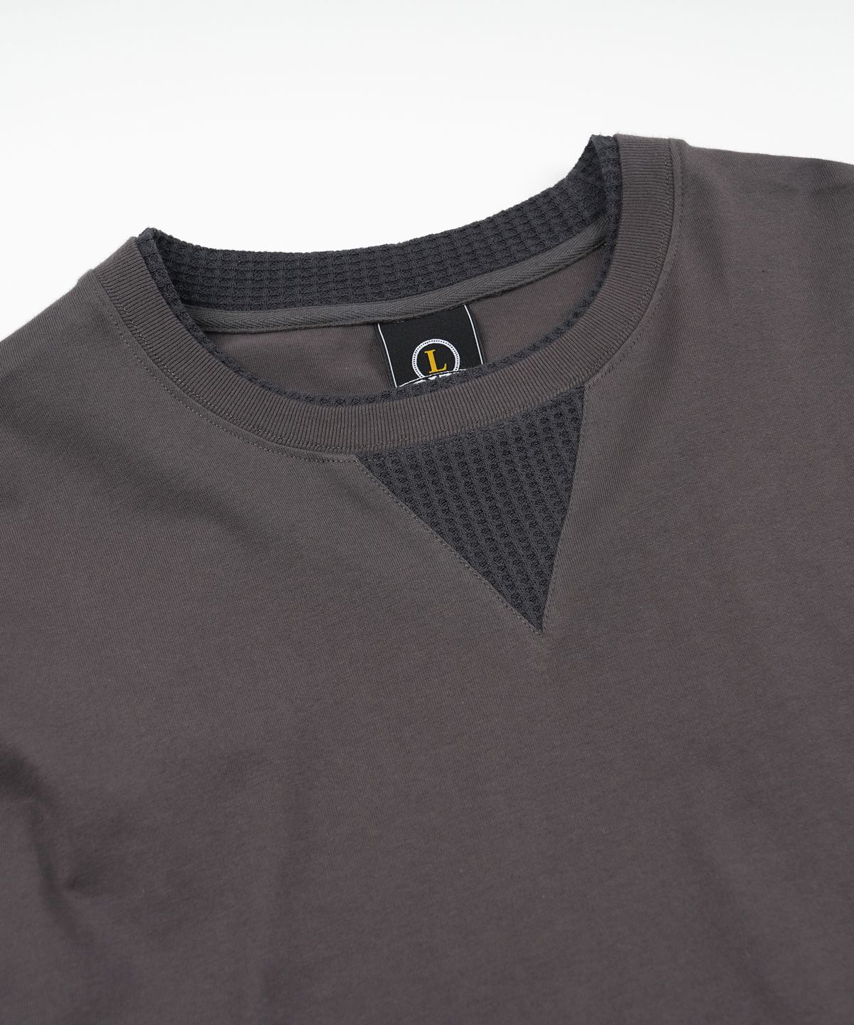 프리즘웍스(FRIZMWORKS) RN LONG SLEEVE TEE _ DARK GRAY
