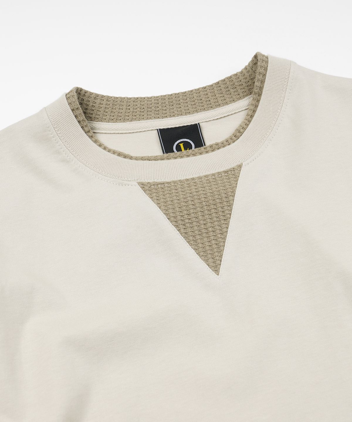 프리즘웍스(FRIZMWORKS) RN LONG SLEEVE TEE _ BEIGE