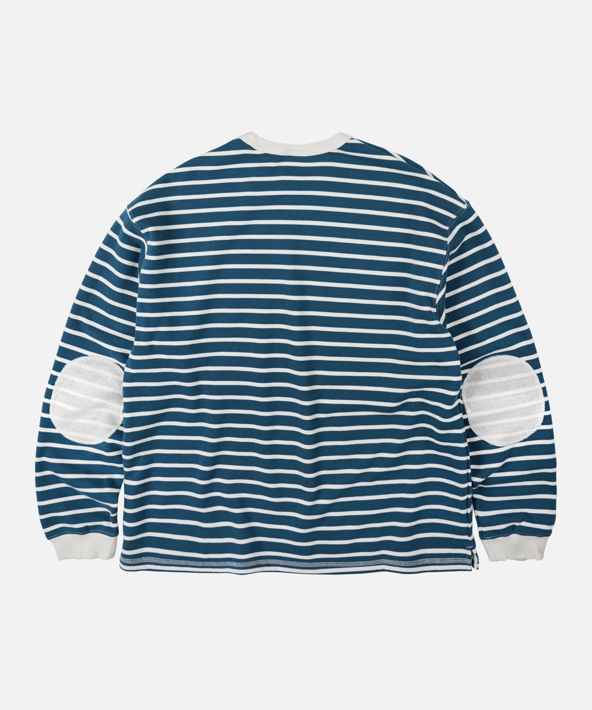 프리즘웍스(FRIZMWORKS) LOOP PATCH STRIPE TEE _ BLUE