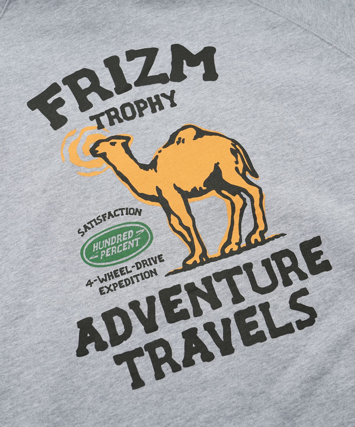 프리즘웍스(FRIZMWORKS) TROPHY PULLOVER HOODY _ GRAY