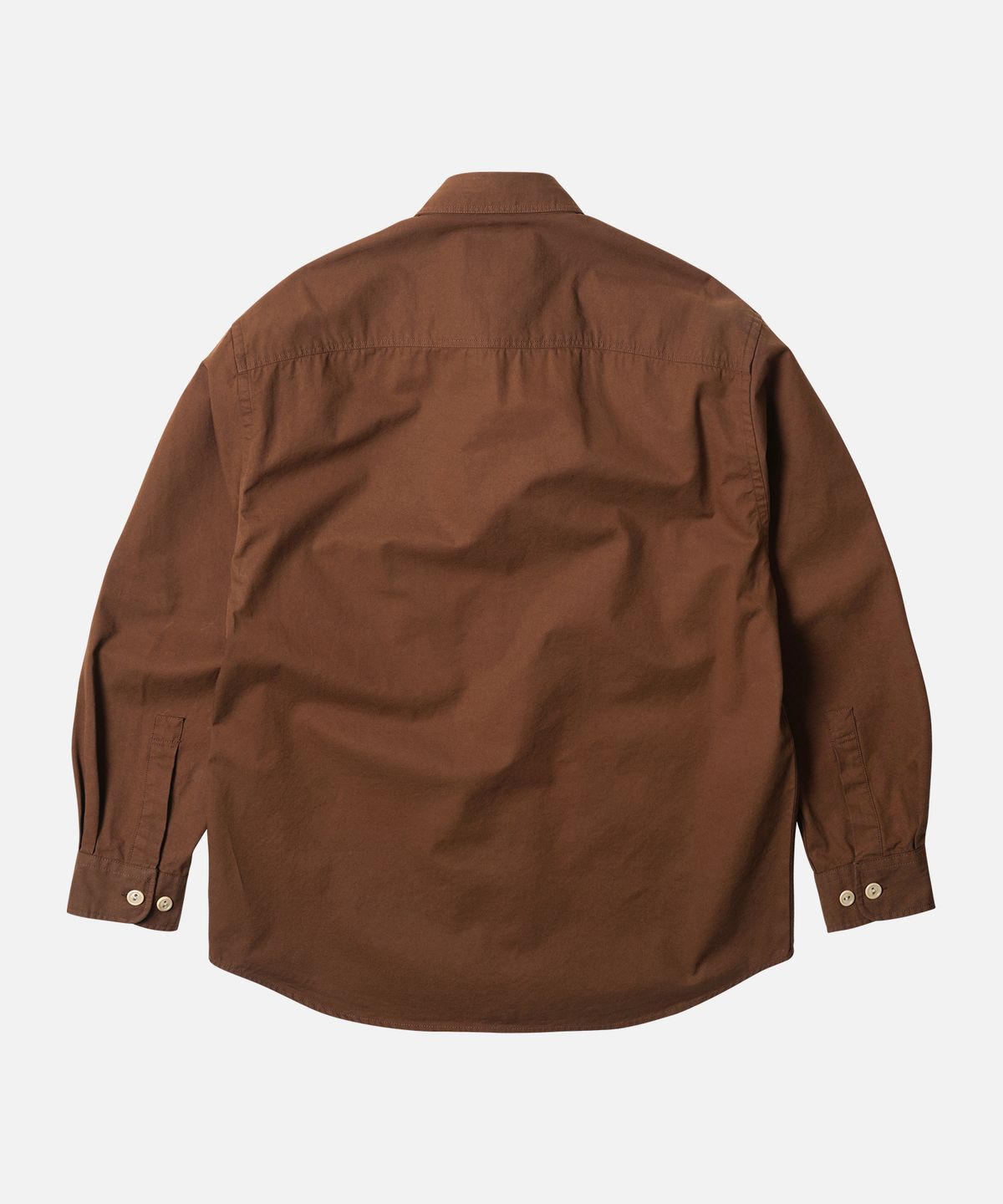 프리즘웍스(FRIZMWORKS) POCKET LOOP SHIRT _ BROWN
