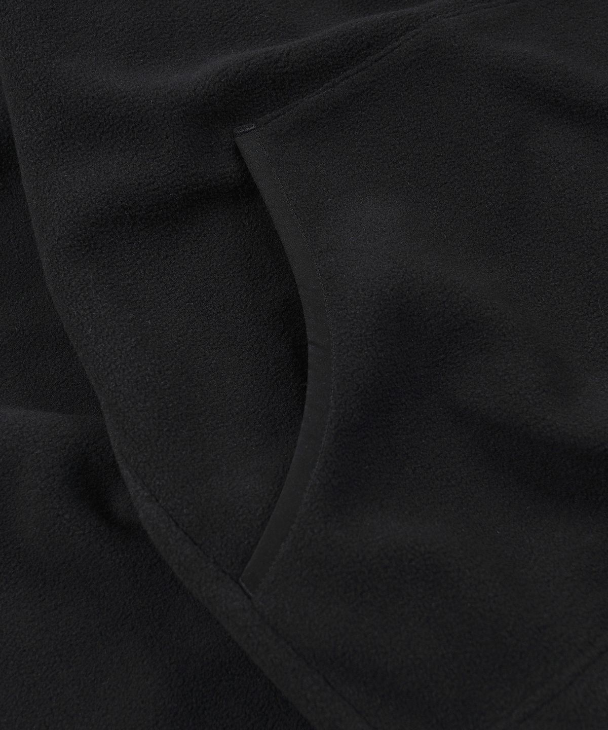 프리즘웍스(FRIZMWORKS) FLEECE ZIP UP JACKET _ BLACK
