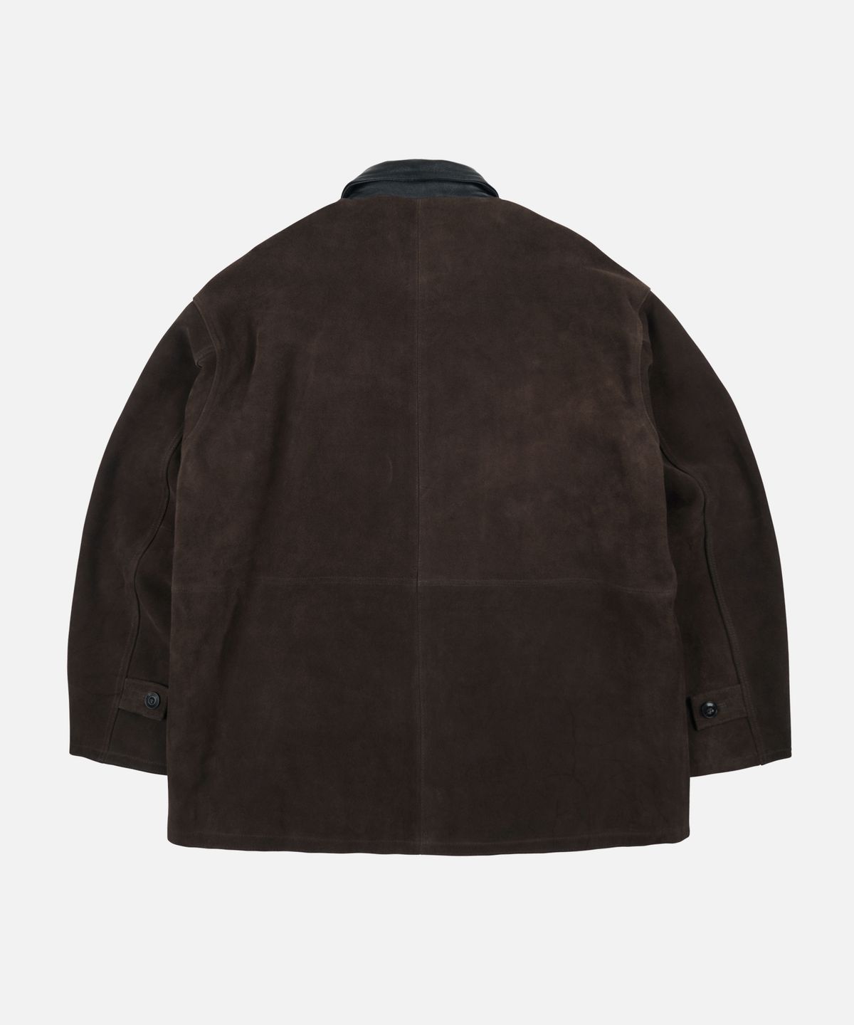프리즘웍스(FRIZMWORKS) SUEDE FRENCH CAR COAT _ BROWN