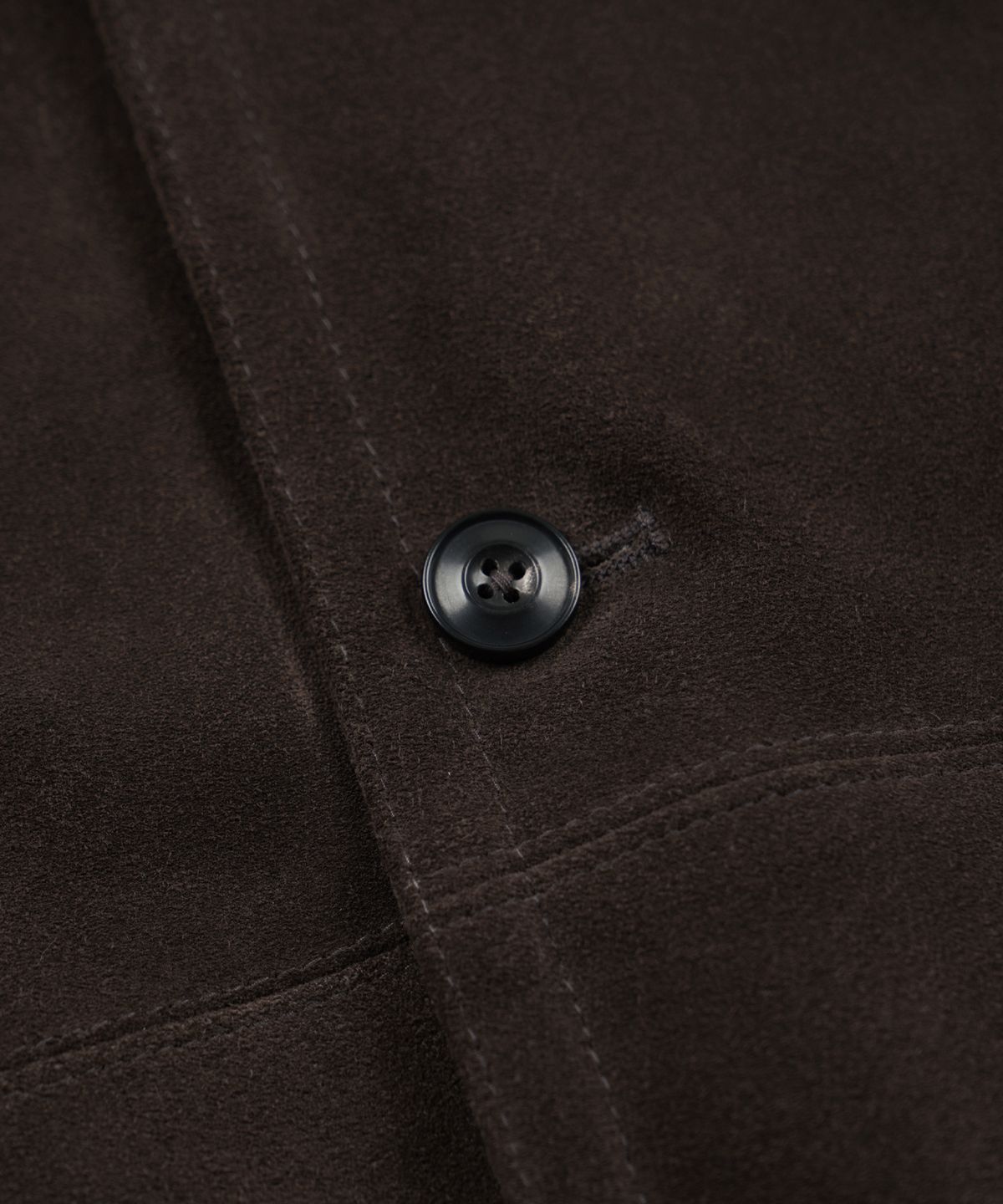 프리즘웍스(FRIZMWORKS) SUEDE FRENCH CAR COAT _ BROWN