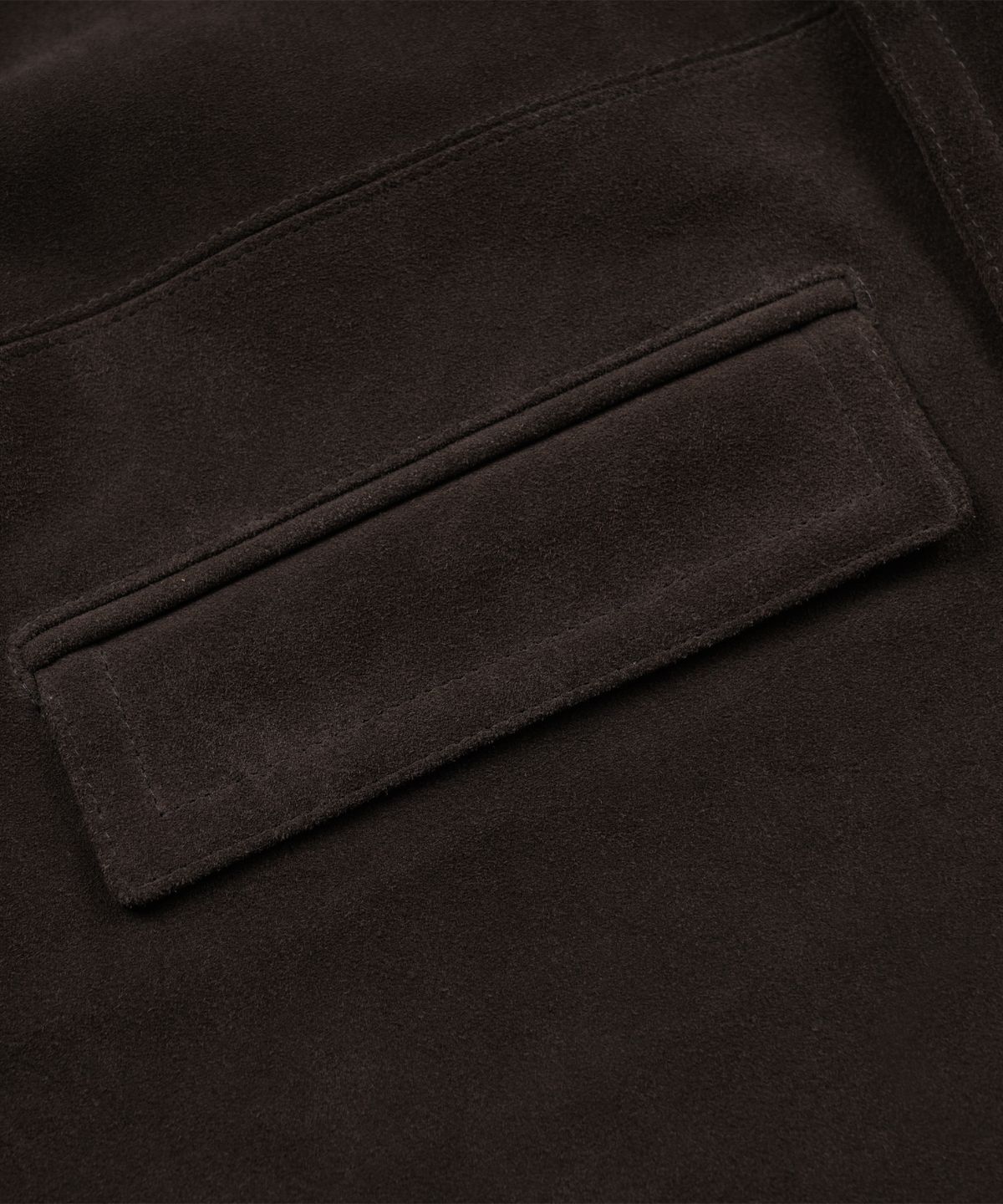 프리즘웍스(FRIZMWORKS) SUEDE FRENCH CAR COAT _ BROWN