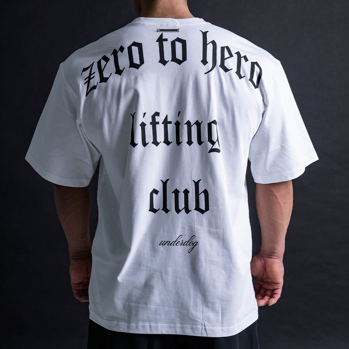 제로투히어로(ZEROTOHERO) LIFTING CLUB 오버핏 반팔 티셔츠 [ 2 Colors ]