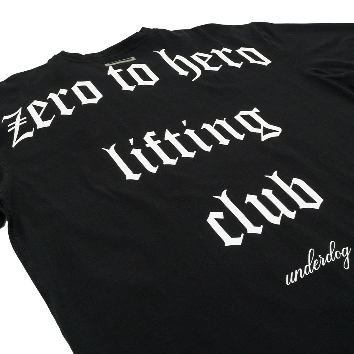제로투히어로(ZEROTOHERO) LIFTING CLUB 오버핏 반팔 티셔츠 [ 2 Colors ]
