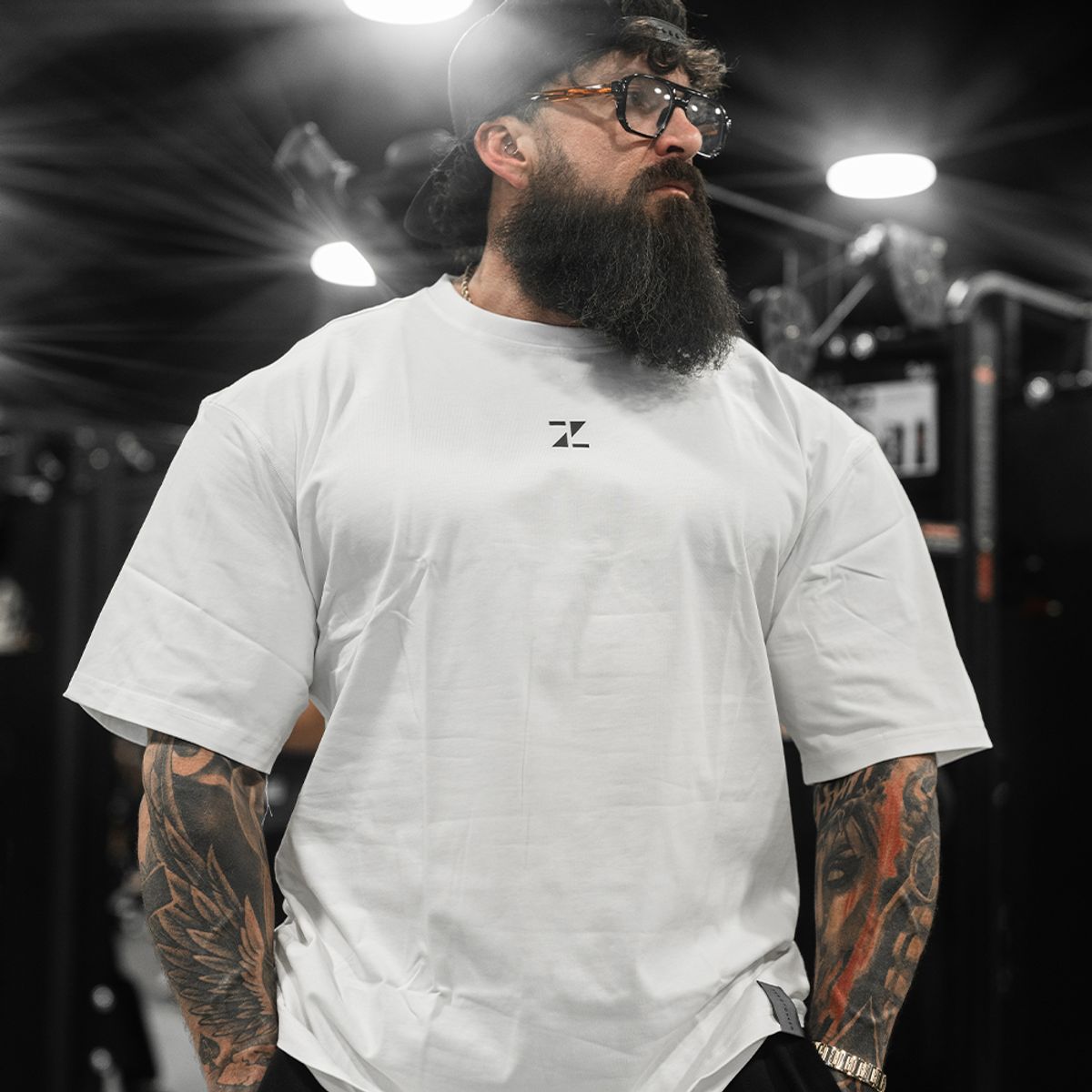 제로투히어로(ZEROTOHERO) LIFTING CLUB 오버핏 반팔 티셔츠 [ 2 Colors ]