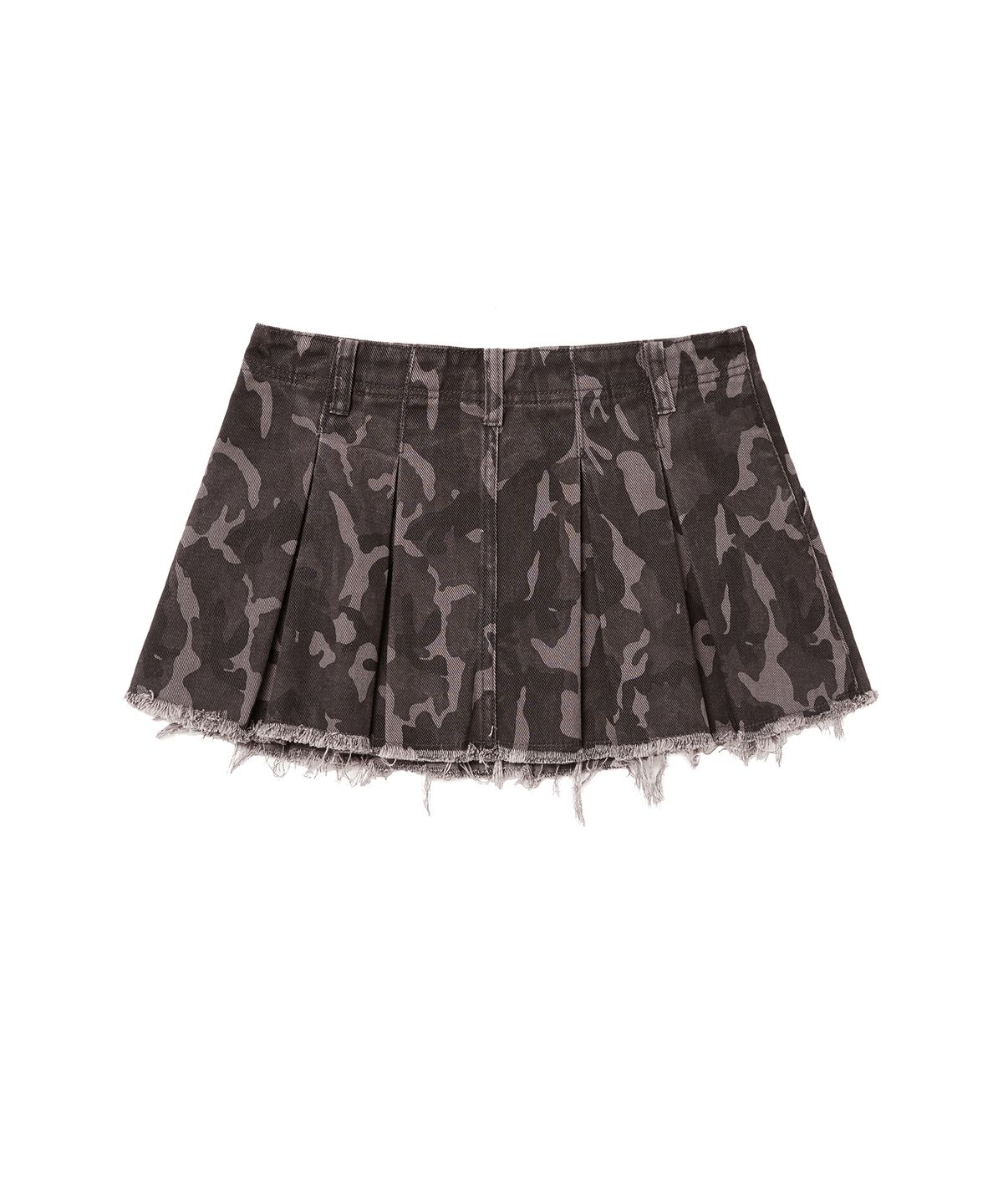 미드나잇 무브(MIDNIGHT MOVE) camo mini skirt (dark grey)