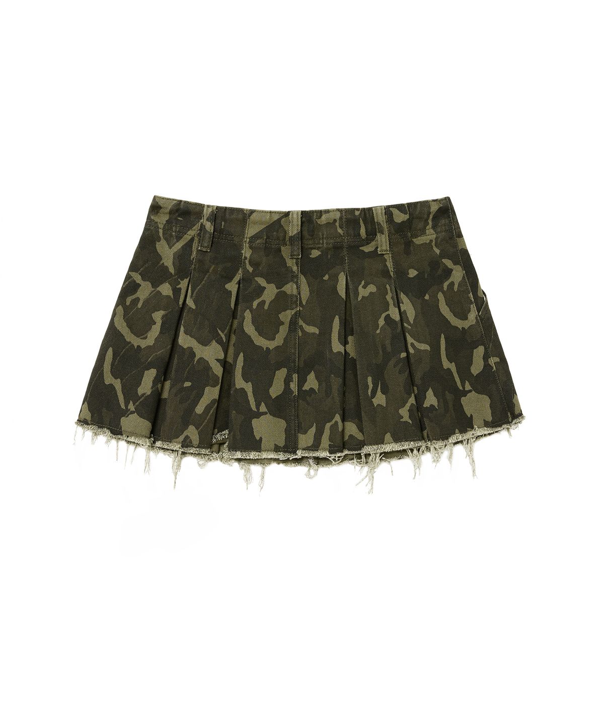 미드나잇 무브(MIDNIGHT MOVE) camo mini skirt (khaki)