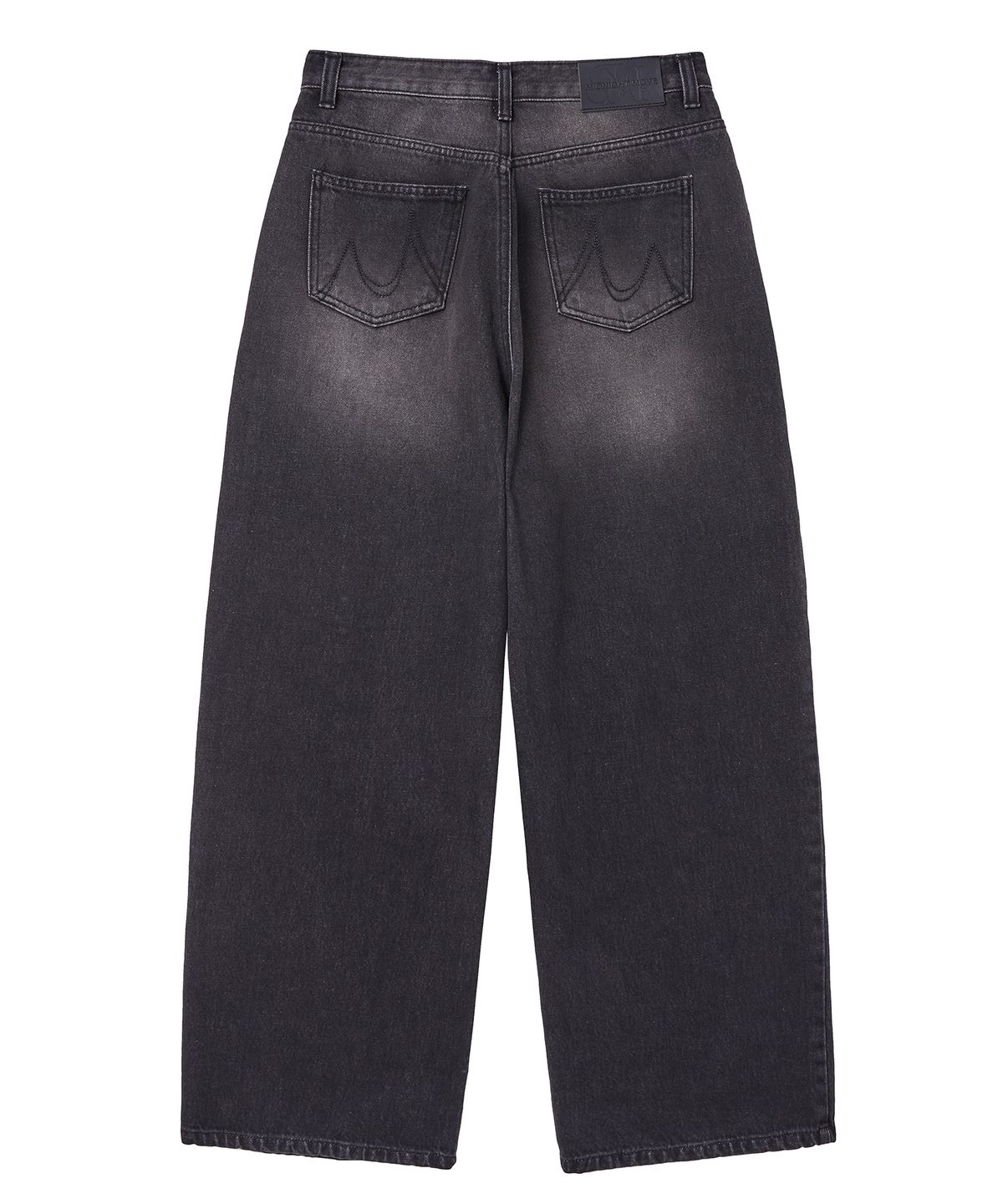 미드나잇 무브(MIDNIGHT MOVE) rv line denim pants (black)
