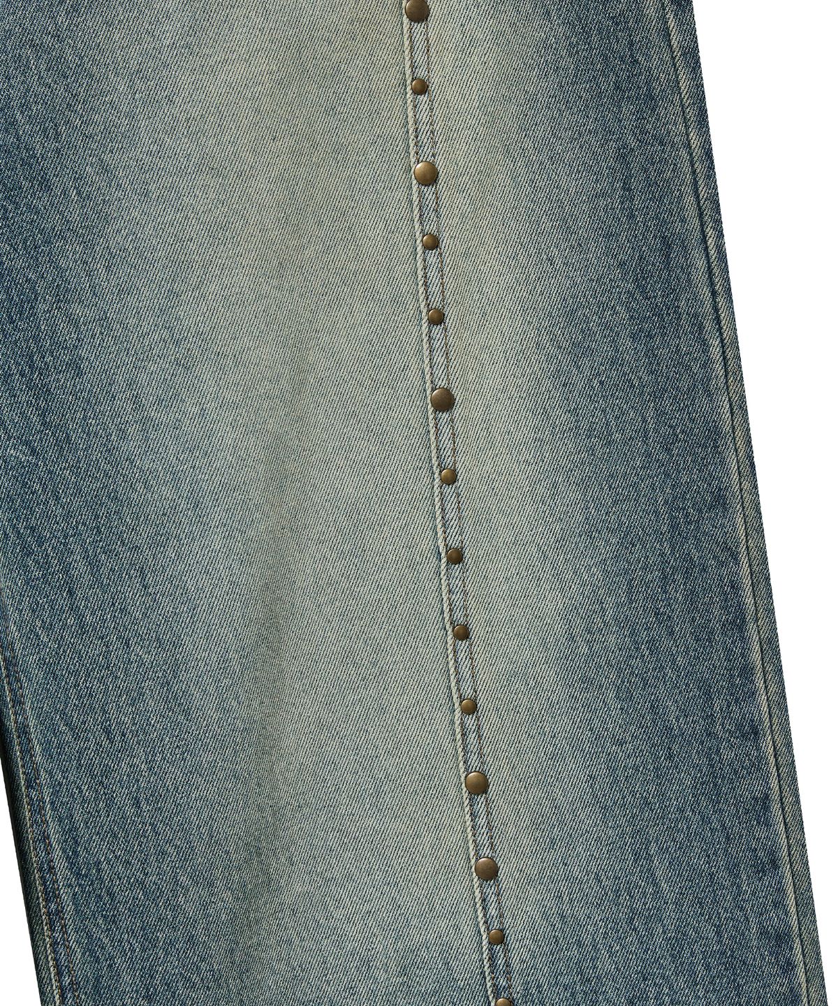 미드나잇 무브(MIDNIGHT MOVE) rv line denim pants (blue)