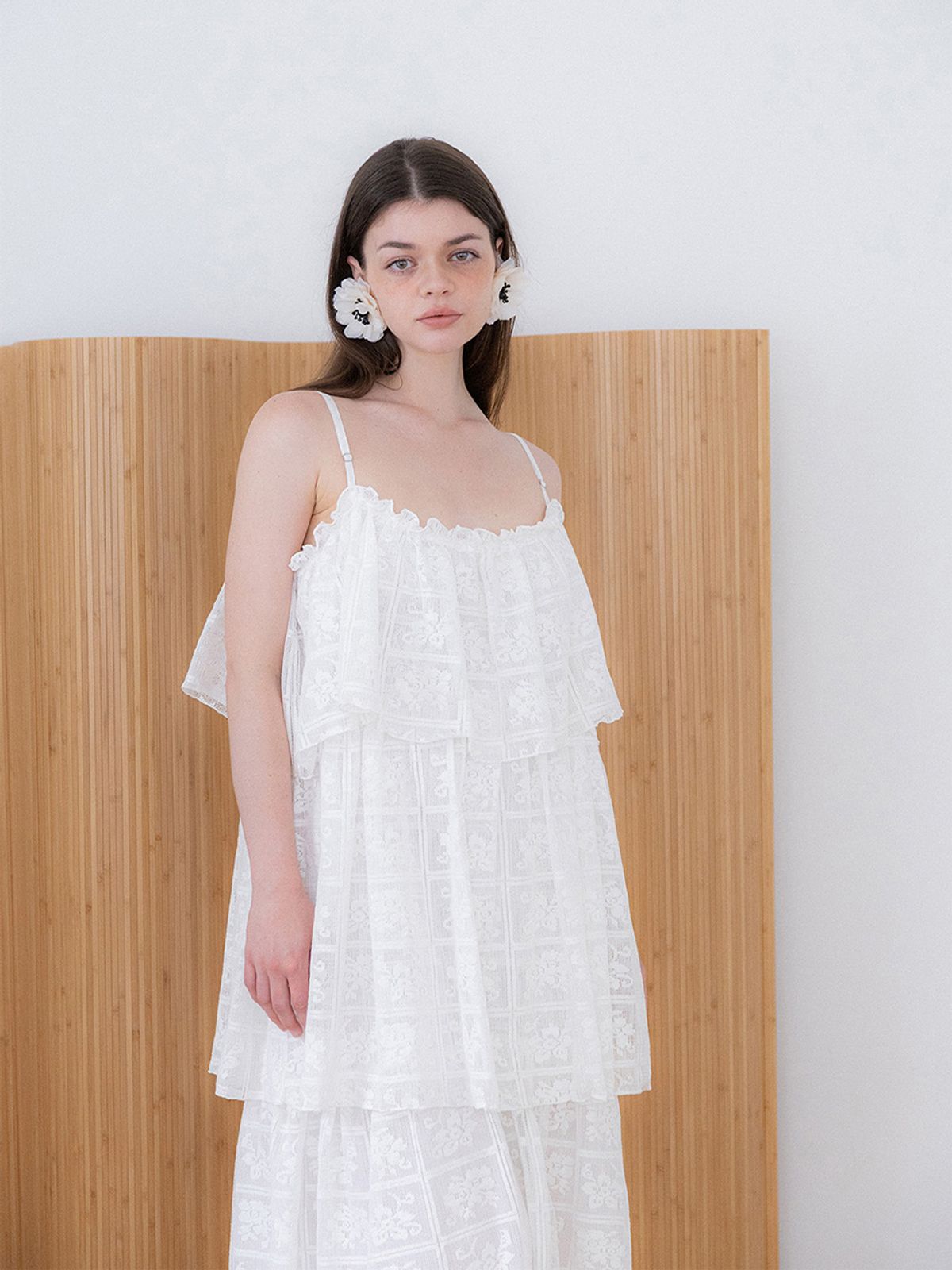 소르디(SORDI) Lily Cancan Dress_white