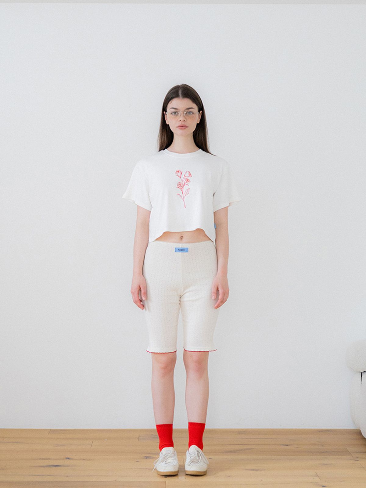 소르디(SORDI) Perfume T-Shirt_white