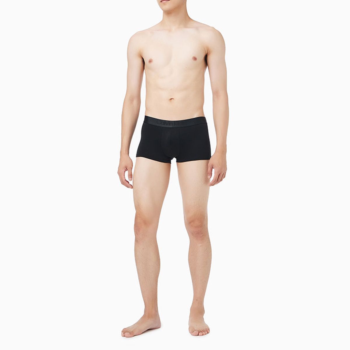 캘빈클라인 언더웨어(CALVIN KLEIN UNDERWEAR) 남성 CK 블랙 3PK 로우 라이즈 트렁크_NB365133W