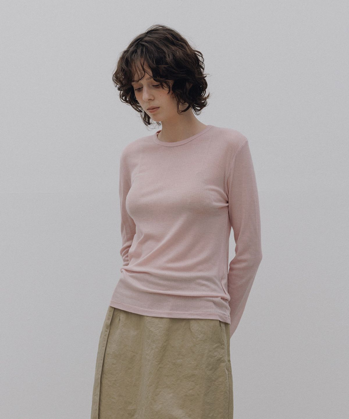 헌치(HUNCH) Round Neck T-Shirt (6color)