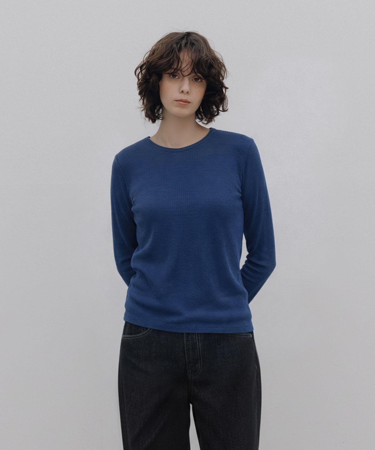 헌치(HUNCH) Round Neck T-Shirt (6color)