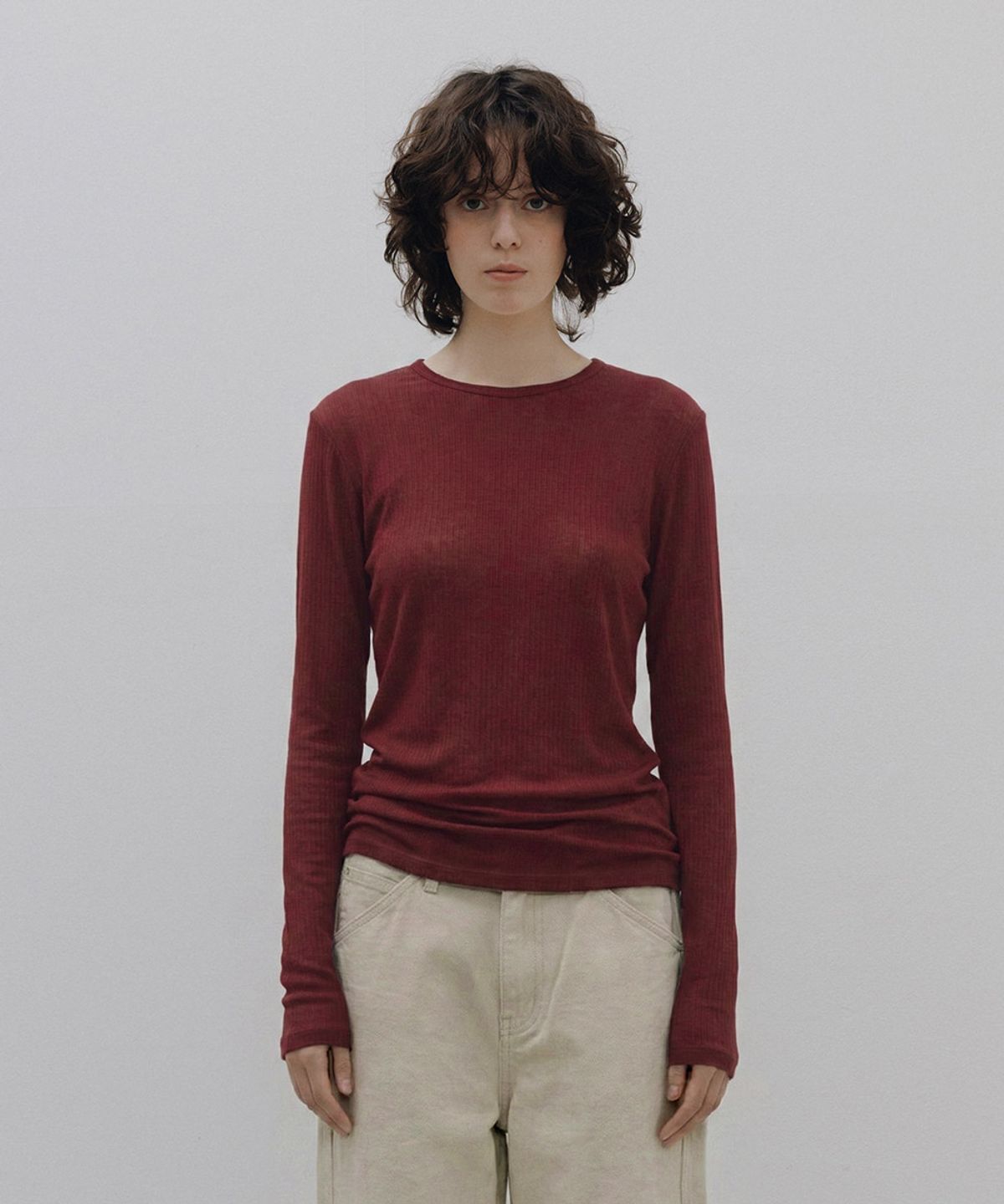 헌치(HUNCH) Round Neck T-Shirt (6color)