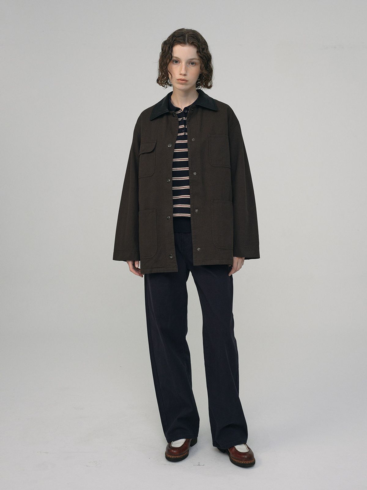 헌치(HUNCH) Backstring Work Jacket (2color)