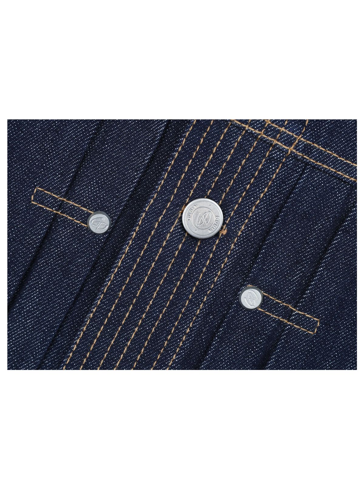 구빈(GUBIN) 볼턴 셀비지 원포켓 데님자켓
