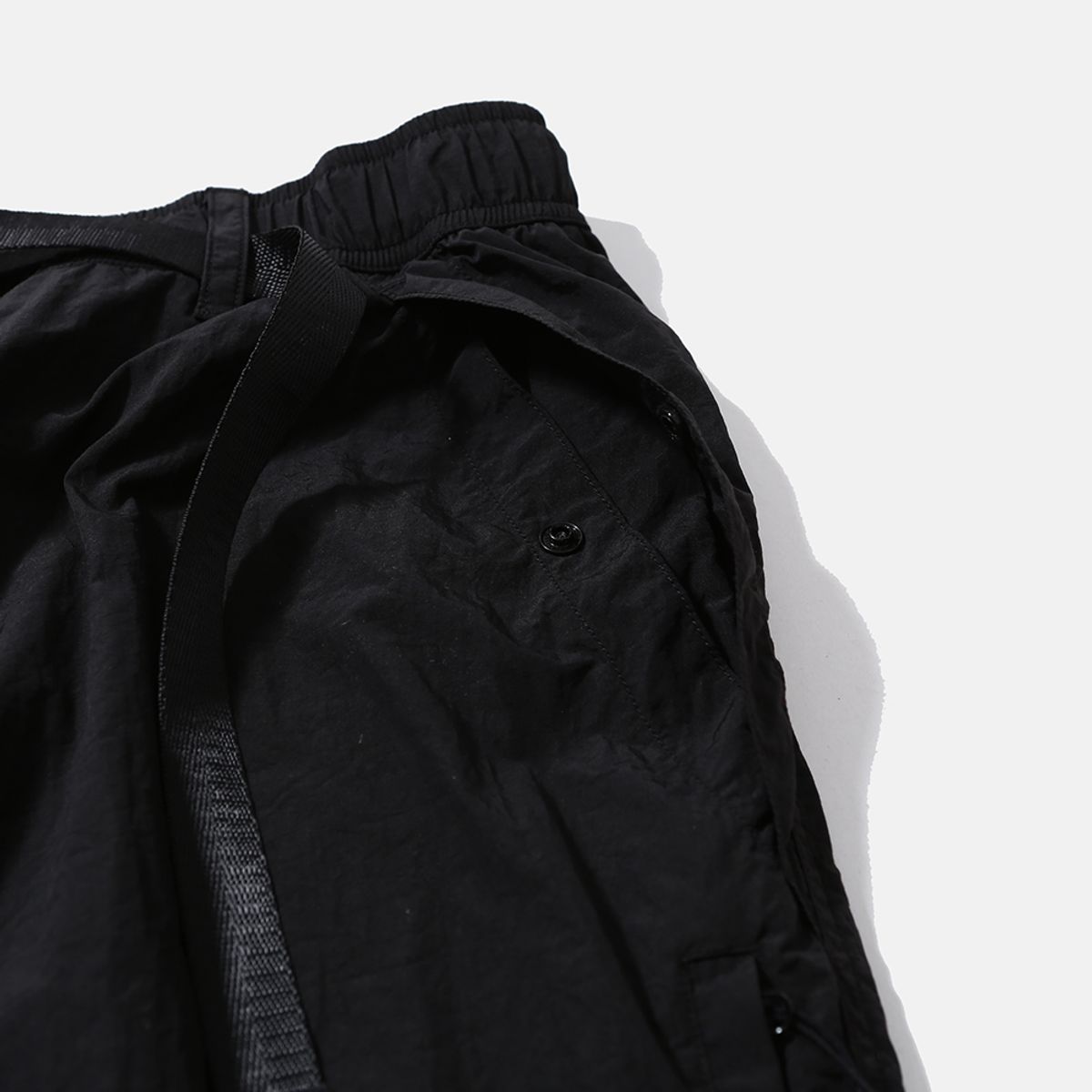 모이프(MOIF) [AW25] UTILITY HIKING LINED PANTS / BLACK