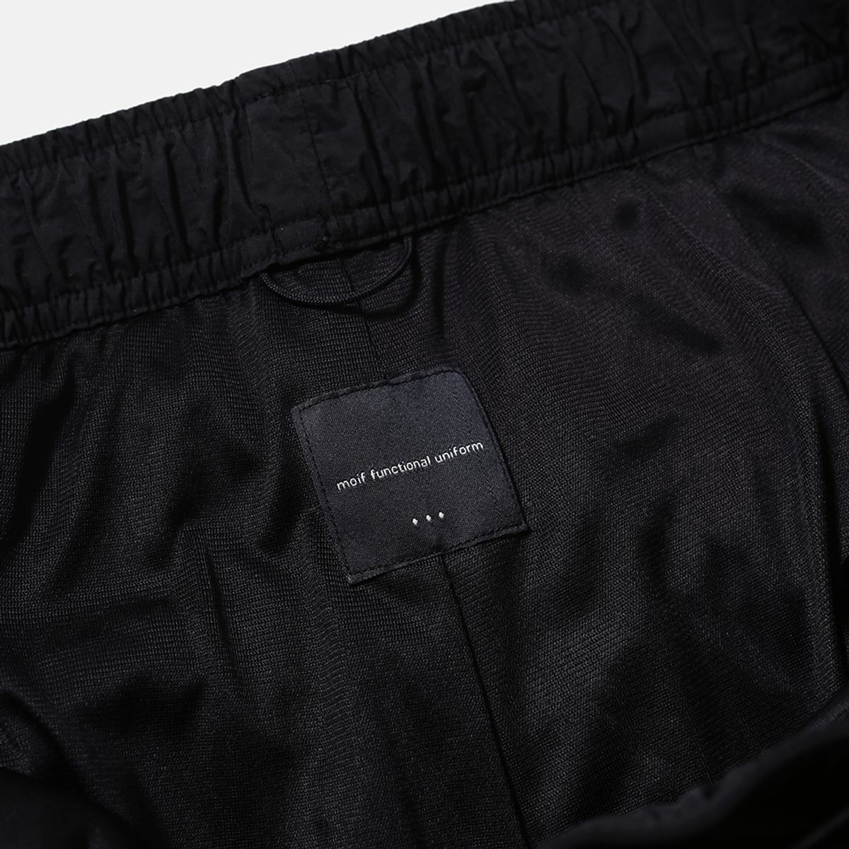 모이프(MOIF) [AW25] UTILITY HIKING LINED PANTS / BLACK