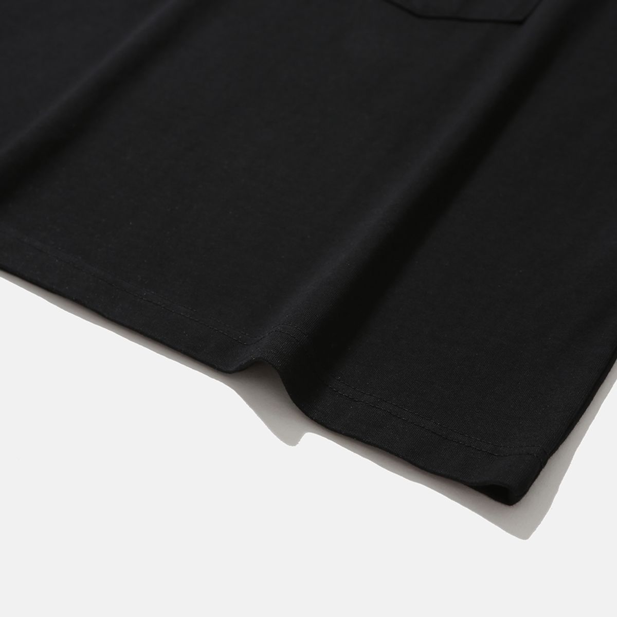 모이프(MOIF) [AW25] BAGGY MOCKNECK L/S TEE / BLACK