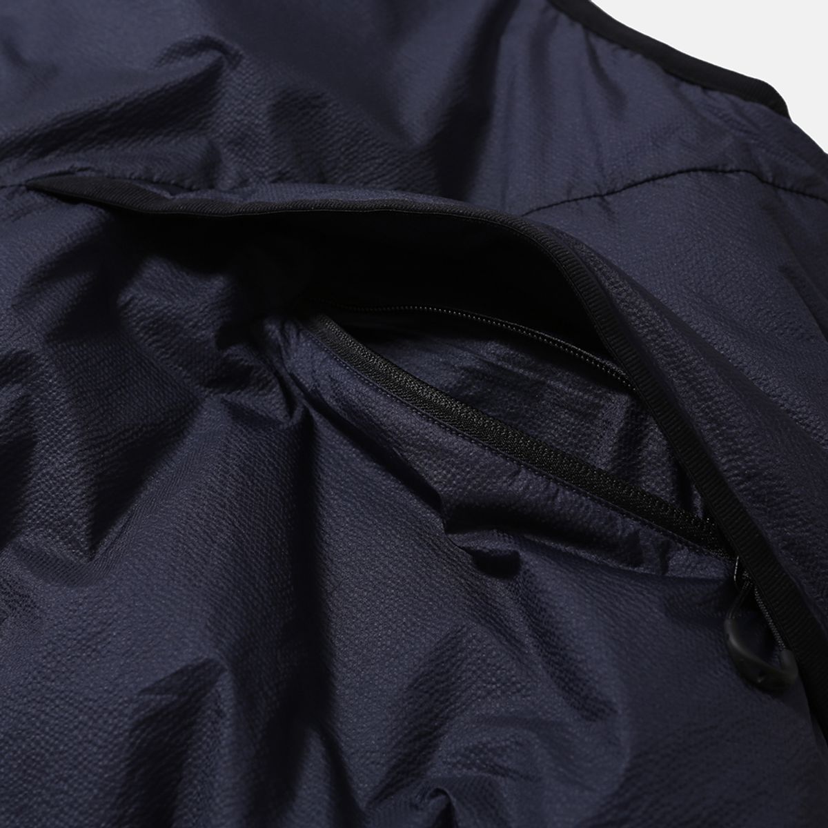 모이프(MOIF) [AW25] REVERSIBLE PUFF VEST / CLOUD GRAY/NAVY